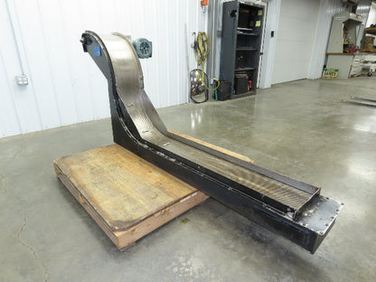 Storch 12"W Magnetic Slide Chip Conveyor 32"Discharge 90° Incline 230/460V 89"L