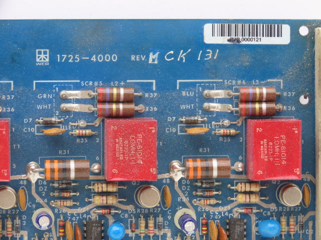 Emerson 1725-4000 Printed Circuit Board Main Control Module PCB