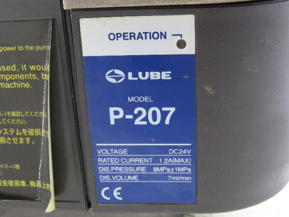 Lube P-207 P-207 Lubricator Grease &  Pump For LHL 700ml Tank 7ml/min 24VDC 8MPa
