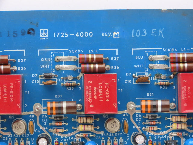 Emerson 1725-4000 Printed Circuit Board Main Control Module PCB