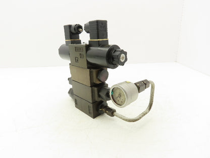 Nachi SA-G01-C6-D2-31 Hydraulic Directional Control Solenoid Valve Assy 24VDC