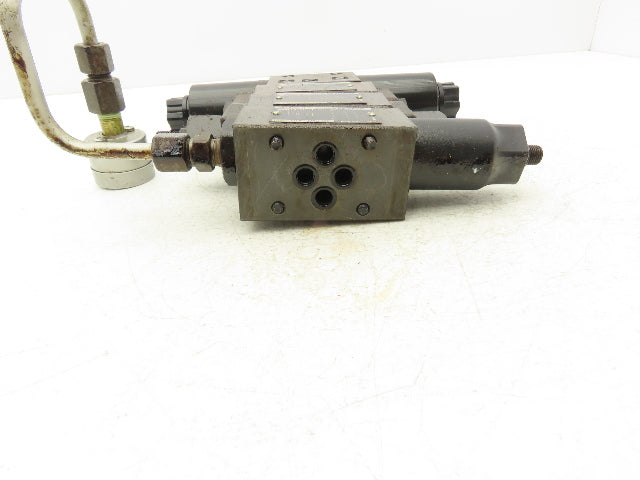 Nachi SA-G01-C6-D2-31 Hydraulic Directional Control Solenoid Valve Assy 24VDC