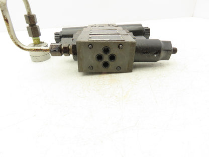 Nachi SA-G01-C6-D2-31 Hydraulic Directional Control Solenoid Valve Assy 24VDC