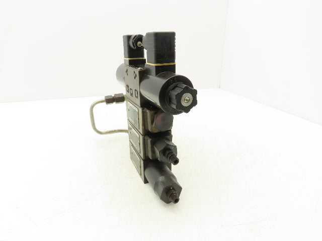 Nachi SA-G01-C6-D2-31 Hydraulic Directional Control Solenoid Valve Assy 24VDC