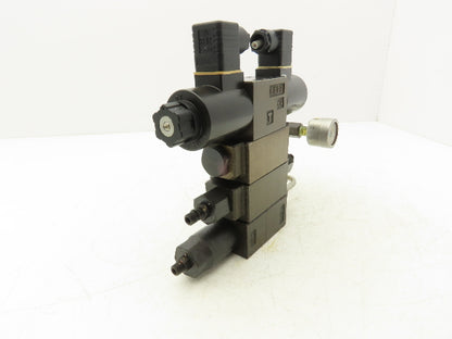 Nachi SA-G01-C6-D2-31 Hydraulic Directional Control Solenoid Valve Assy 24VDC