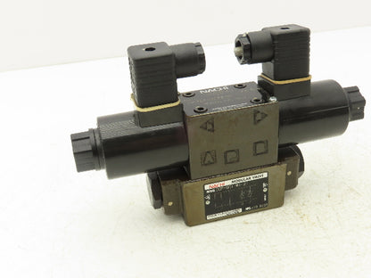 Nachi SA-G01-C6-D2-31 Hydraulic Directional Control Solenoid Valve Assy 24VDC