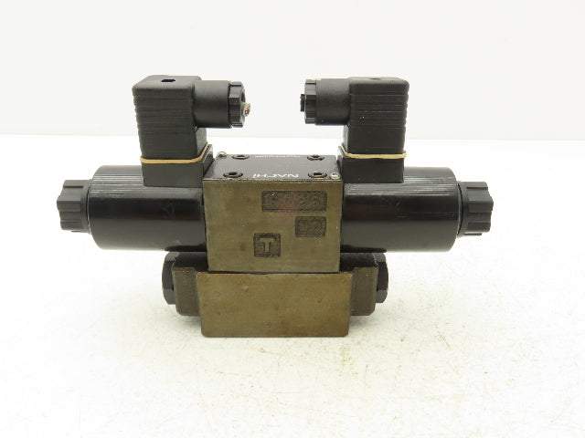 Nachi SA-G01-C6-D2-31 Hydraulic Directional Control Solenoid Valve Assy 24VDC