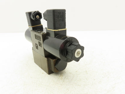 Nachi SA-G01-C6-D2-31 Hydraulic Directional Control Solenoid Valve Assy 24VDC