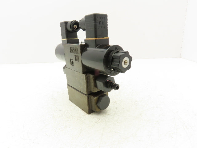 Nachi SA-G01-C6-D2-31 Hydraulic Directional Control Solenoid Valve Assy 24VDC