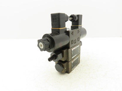 Nachi SA-G01-C6-D2-31 Hydraulic Directional Control Solenoid Valve Assy 24VDC