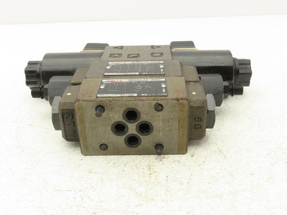 Nachi SA-G01-C6-D2-31 Hydraulic Directional Control Solenoid Valve Assy 24VDC