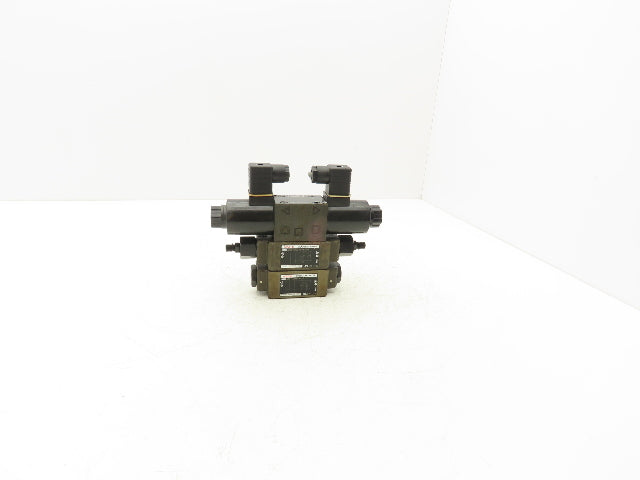 Nachi SA-G01-C6-D2-31 Hydraulic Directional Control Solenoid Valve Assy 24VDC