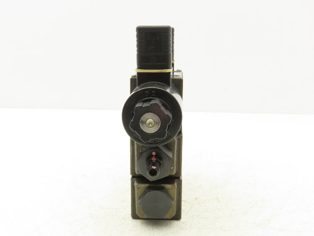Nachi SA-G01-C6-D2-31 Hydraulic Directional Control Solenoid Valve Assy 24VDC