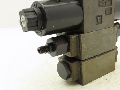 Nachi SA-G01-C6-D2-31 Hydraulic Directional Control Solenoid Valve Assy 24VDC