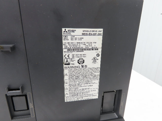 Mitsubishi Electric MDS-EH-SP-200 Spindle Servo Drive Unit 37kW 90A 323V 3Ph
