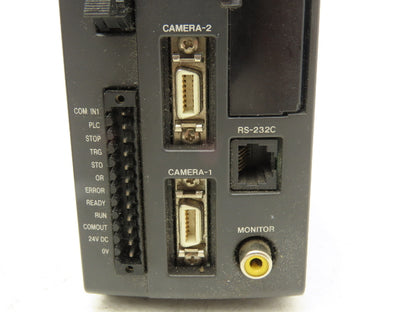 Keyence CV-2100 Machine Visual Digital Image Control Sensor Lot Of 2