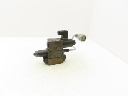 Nachi SA-G01-A3X-D2-31 Hydraulic Directional Control Solenoid Valve Assy 24VDC