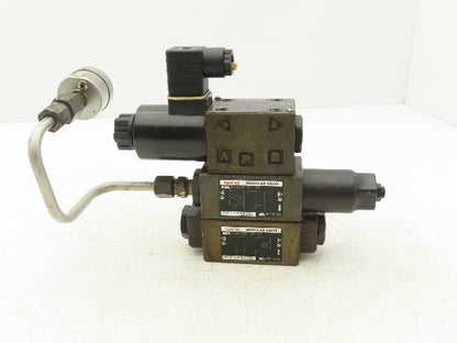 Nachi SA-G01-A3X-D2-31 Hydraulic Directional Control Solenoid Valve Assy 24VDC