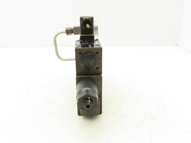 Nachi SA-G01-A3X-D2-31 Hydraulic Directional Control Solenoid Valve Assy 24VDC