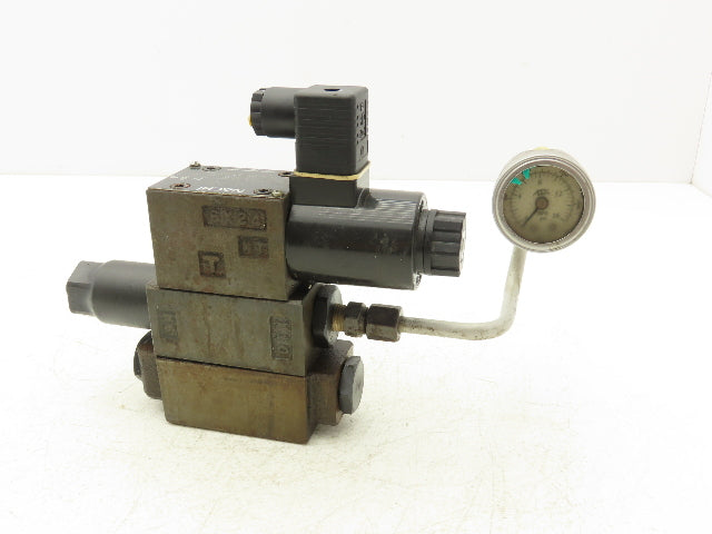 Nachi SA-G01-A3X-D2-31 Hydraulic Directional Control Solenoid Valve Assy 24VDC