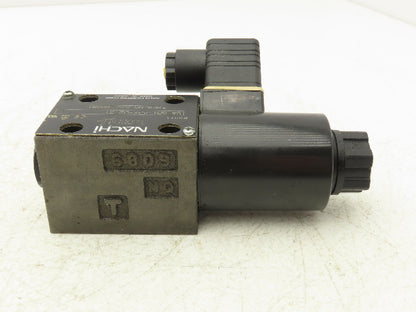 Nachi SA-G01-A3X-D2-31 Hydraulic Directional Solenoid Control 2 Pos/4 Way 24VDC