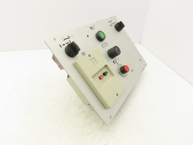 Balbach 1 002 006/12/4060 HMI Operator Push Button Control Panel W/Speed Control