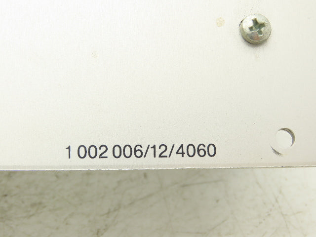 Balbach 1 002 006/12/4060 HMI Operator Push Button Control Panel W/Speed Control