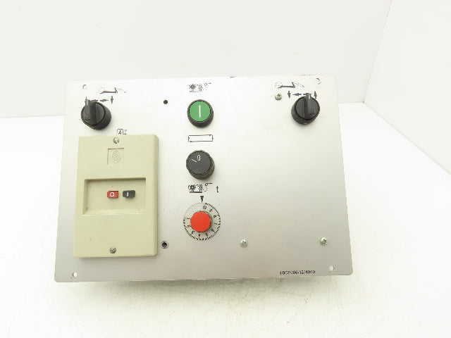 Balbach 1 002 006/12/4060 HMI Operator Push Button Control Panel W/Speed Control