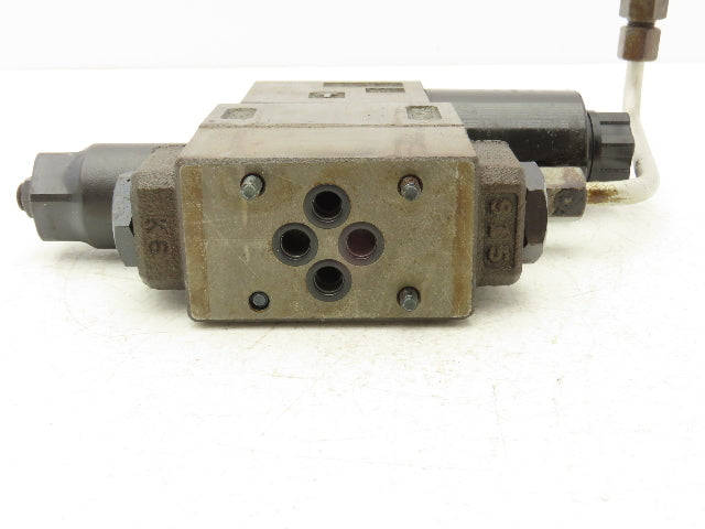 Nachi SA-G01-A3X-D2-31 Hydraulic Directional Control Solenoid Valve Assy 24VDC