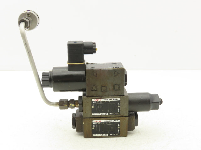 Nachi SA-G01-A3X-D2-31 Hydraulic Directional Control Solenoid Valve Assy 24VDC