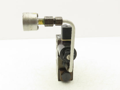 Nachi SA-G01-A3X-D2-31 Hydraulic Directional Control Solenoid Valve Assy 24VDC