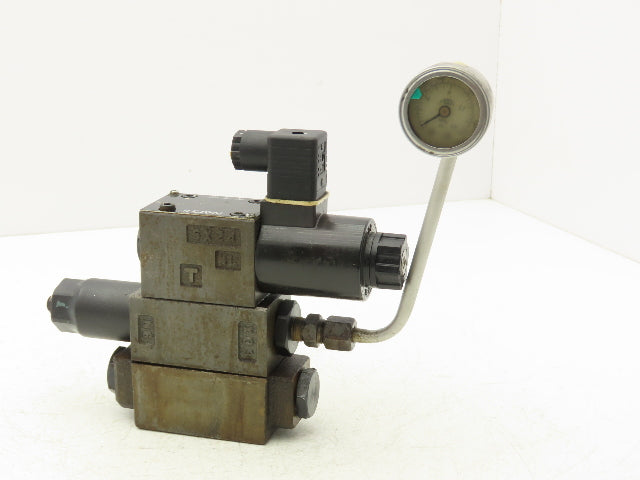 Nachi SA-G01-A3X-D2-31 Hydraulic Directional Control Solenoid Valve Assy 24VDC