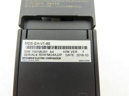 Mitsubishi MDS-EH-V1-80 AC Servo Drive Unit 4.5kW 17A 3ph 323V