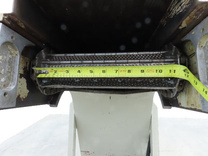 Fongex 14"W x 62"L Chip Conveyor 11.5"W Steel Belt Adj Height 220V 3PH