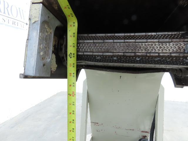 Fongex 14"W x 62"L Chip Conveyor 11.5"W Steel Belt Adj Height 220V 3PH