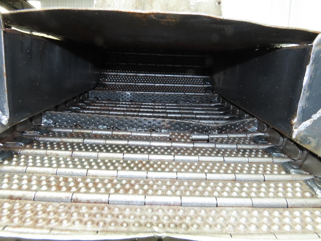 Fongex 14"W x 62"L Chip Conveyor 11.5"W Steel Belt Adj Height 220V 3PH