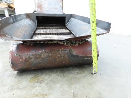 Fongex 14"W x 62"L Chip Conveyor 11.5"W Steel Belt Adj Height 220V 3PH