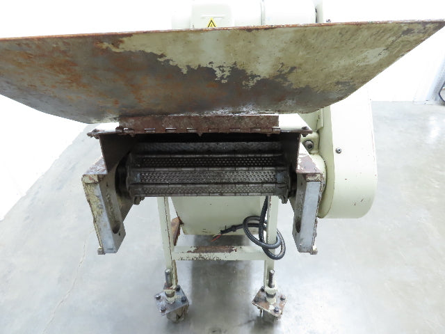 Fongex 14"W x 62"L Chip Conveyor 11.5"W Steel Belt Adj Height 220V 3PH