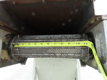 Fongex 14"W x 62"L Chip Conveyor 11.5"W Steel Belt Adj Height 220V 3PH