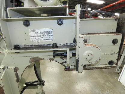 Fongex 14"W x 62"L Chip Conveyor 11.5"W Steel Belt Adj Height 220V 3PH