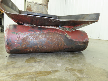 Fongex 14"W x 62"L Chip Conveyor 11.5"W Steel Belt Adj Height 220V 3PH