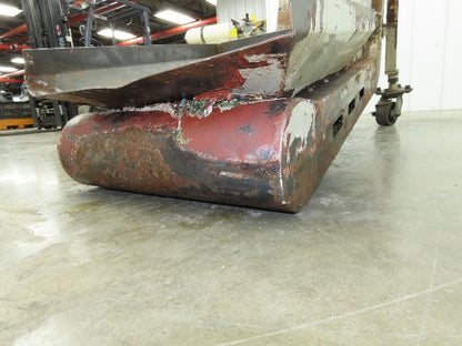 Fongex 14"W x 62"L Chip Conveyor 11.5"W Steel Belt Adj Height 220V 3PH