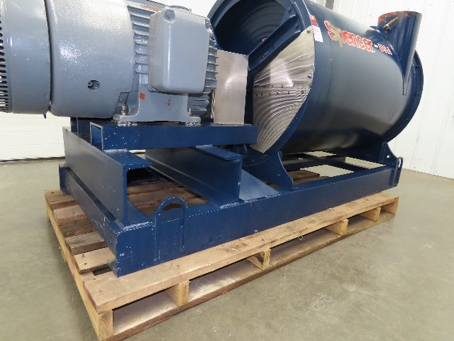 Spencer Centrifugal Multistage Blower Vacuum 1420CFM 10X10” 60Hp 460V 3Ph