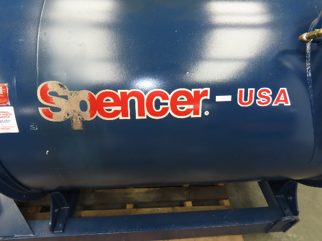 Spencer Centrifugal Multistage Blower Vacuum 1420CFM 10X10” 60Hp 460V 3Ph