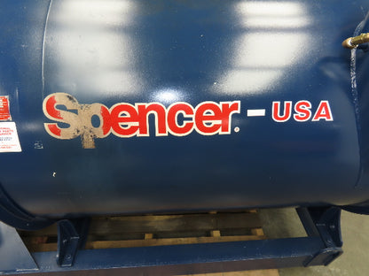 Spencer Centrifugal Multistage Blower Vacuum 1420CFM 10X10” 60Hp 460V 3Ph