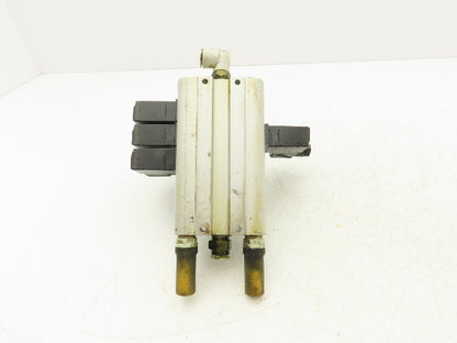 SMC VFS2120-5D-02-XD1 Pneumatic 5 Station Manifold Bank w 3 Solenoid Valves