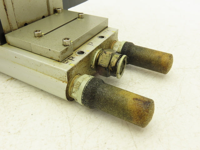 SMC VFS2120-5D-02-XD1 Pneumatic 5 Station Manifold Bank w 3 Solenoid Valves