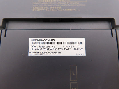 Mitsubishi MDS-EH-V2-80W 2-Axis AC Servo Drive Unit 7.0kW 21A 3ph 323V HW Ver J