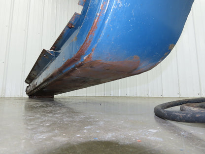 Turbo Systems 12"W x 8'L Chip Conveyor 10" Steel Belt 54" Infeed 39"H 230/460V
