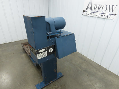 Turbo Systems 12"W x 8'L Chip Conveyor 10" Steel Belt 54" Infeed 39"H 230/460V
